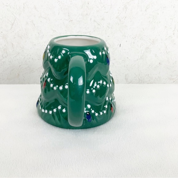Winter Wonder Lane 3D Christmas Tree Mug 12 Oz Holiday - Picture 5 of 7